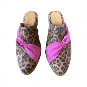 Puntilla print fucsia